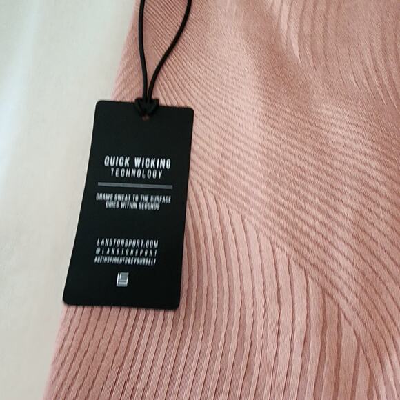 Lanston x Revolve biker shorts Mauve Pink high-waisted Athleisure Size S NWT - Picture 12 of 12